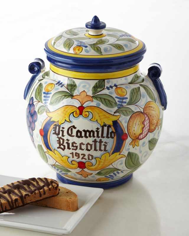 Melograno Grande Biscotti Jar